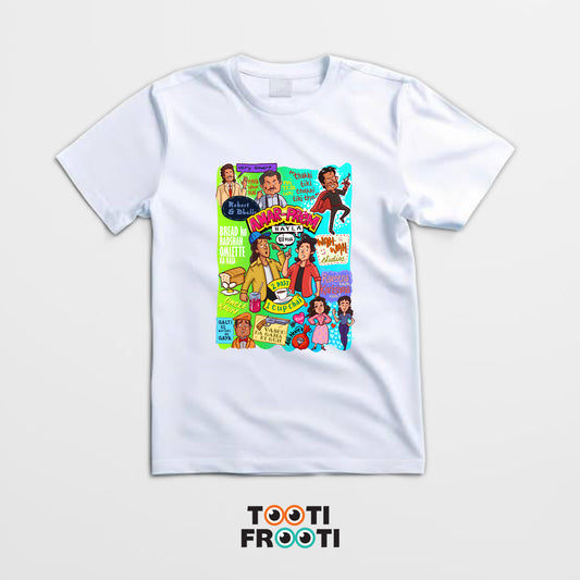 Andaz Apna Apna Doodle Mashup - Unisex Classic Crew T-Shirt
