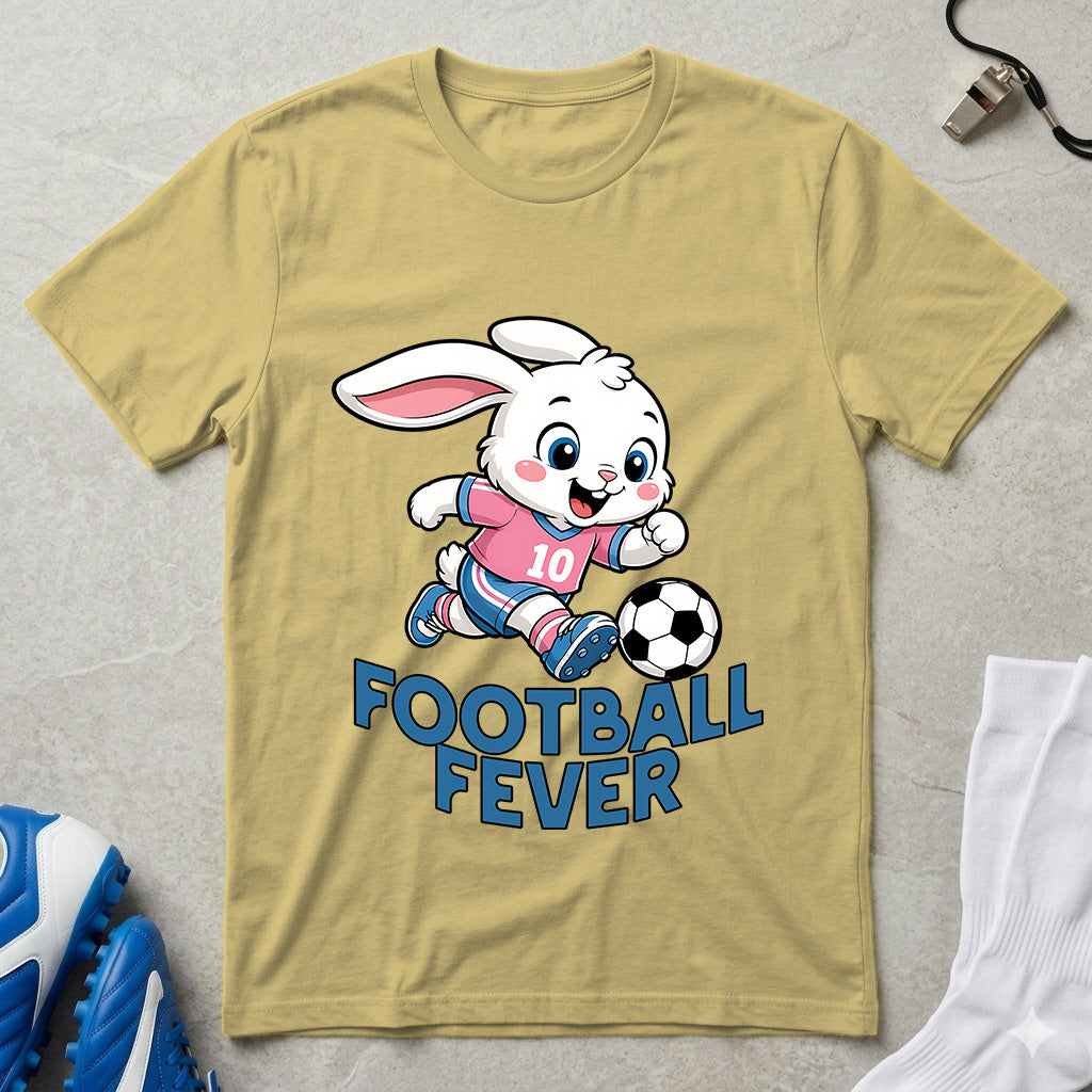 Football Fever - Kids Crew Neck T-Shirt