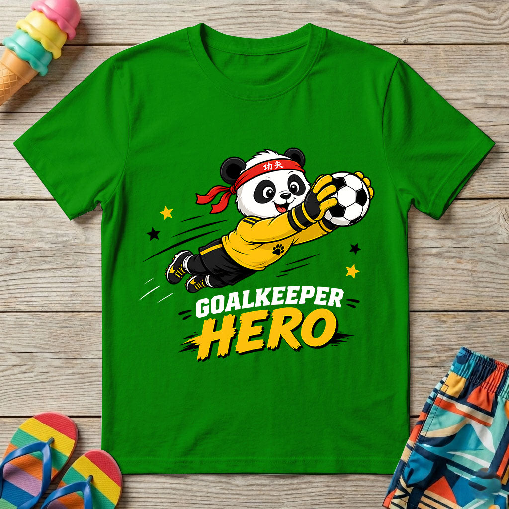 goalkeeper hero - Kids Crew Neck T-Shirt