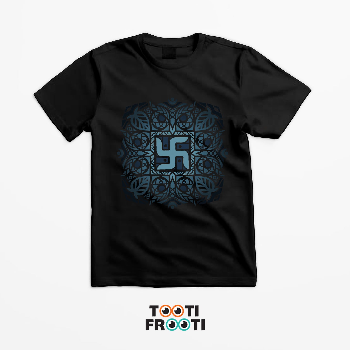 Swastika Runic Ice - Unisex Classic Crew T-Shirt
