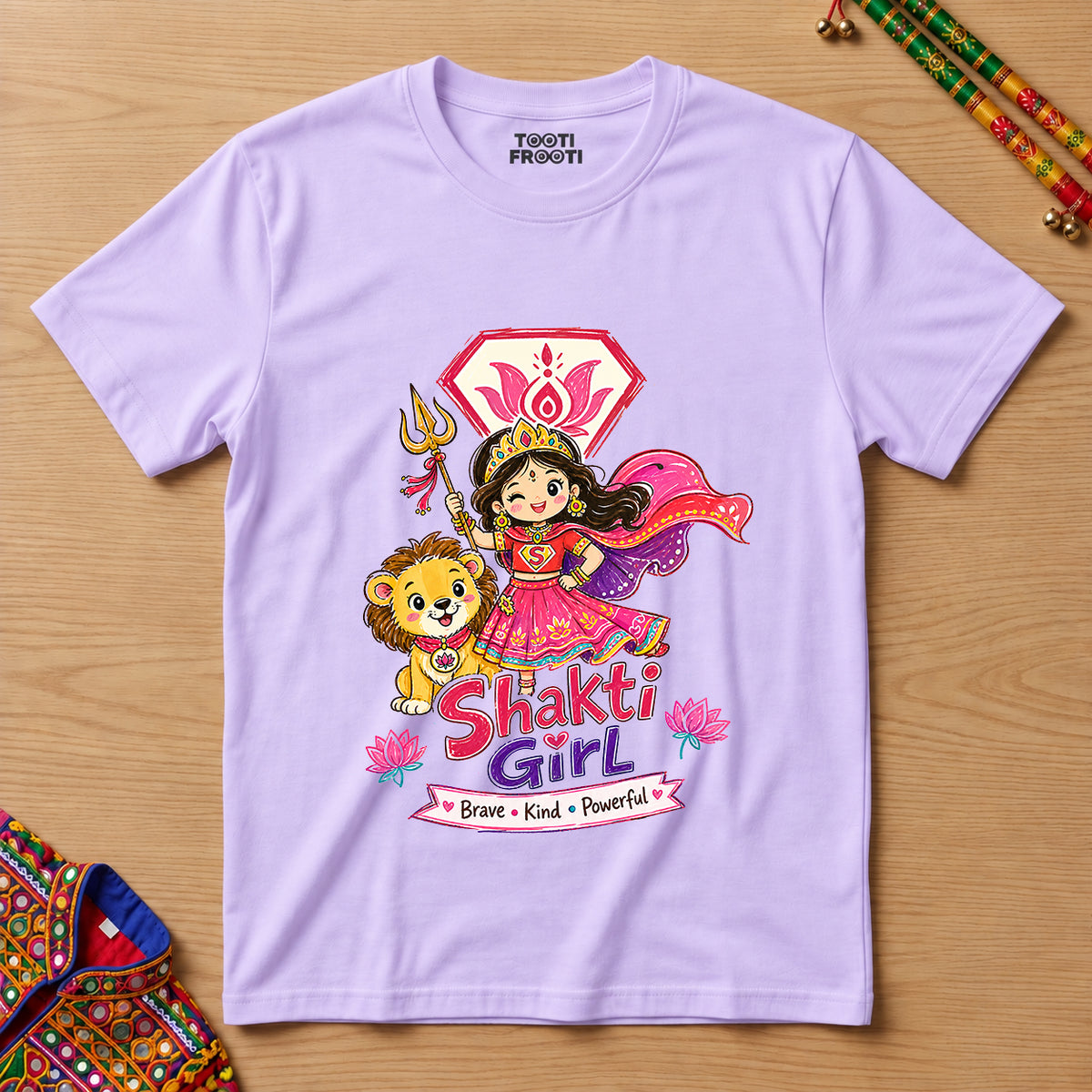 Shakti Girl - Crew Neck T-Shirt