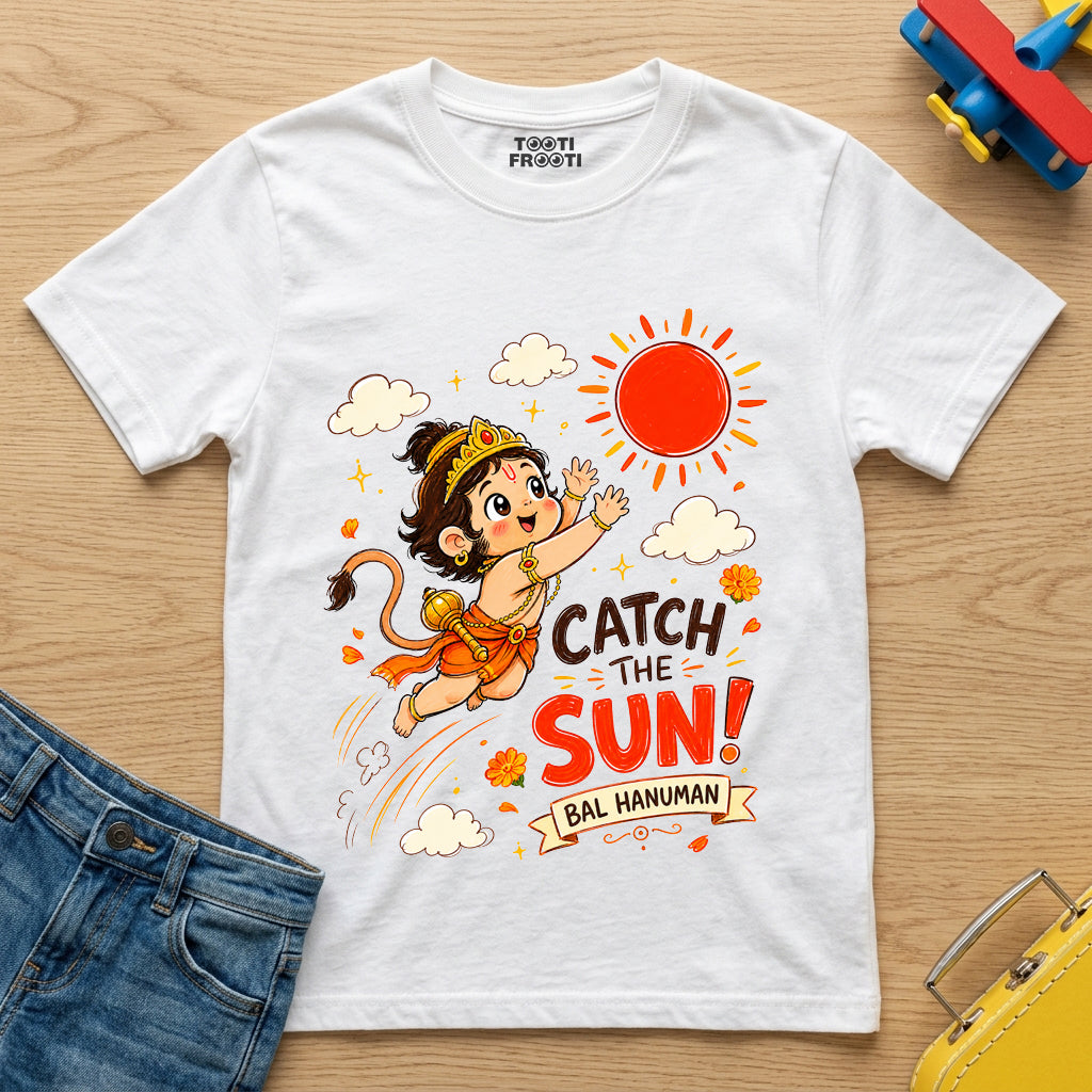 Catch the Sun - Kids Crew Neck T-Shirt