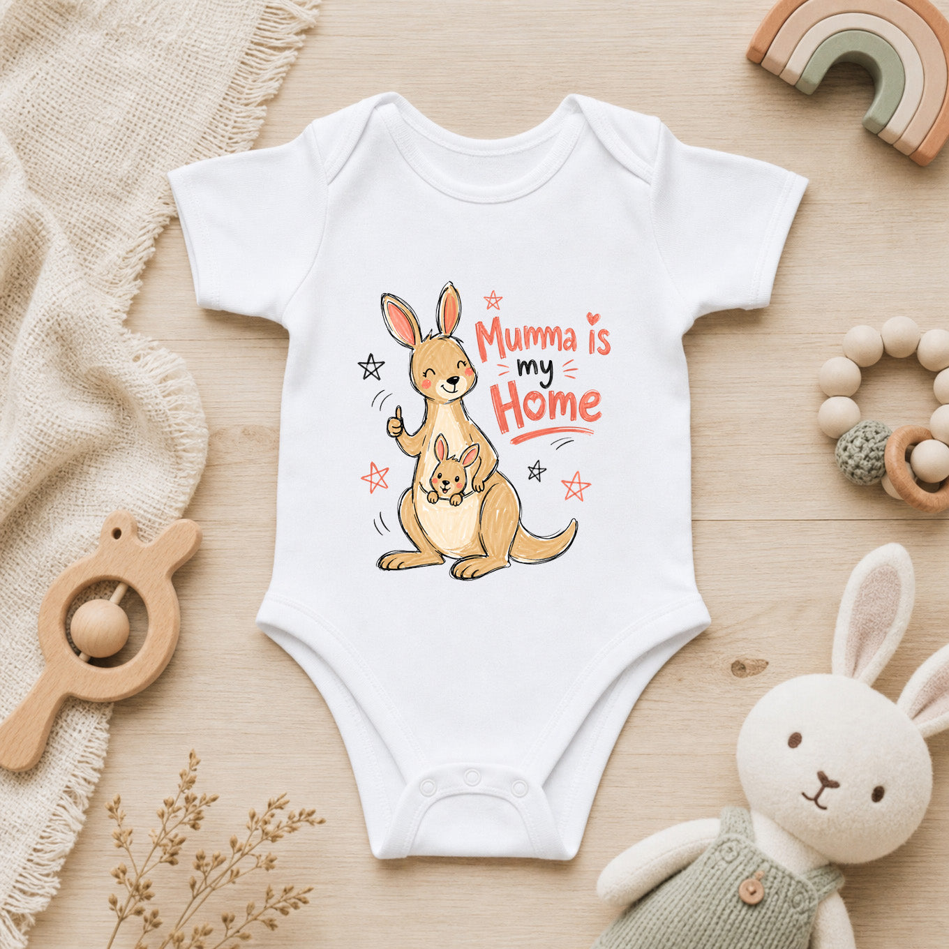 Mumma is my home - Kids Rompers