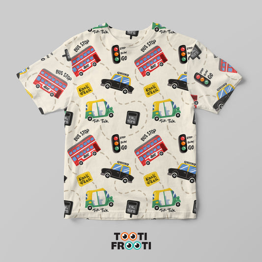 City Traveller - Kids AOP T-Shirt