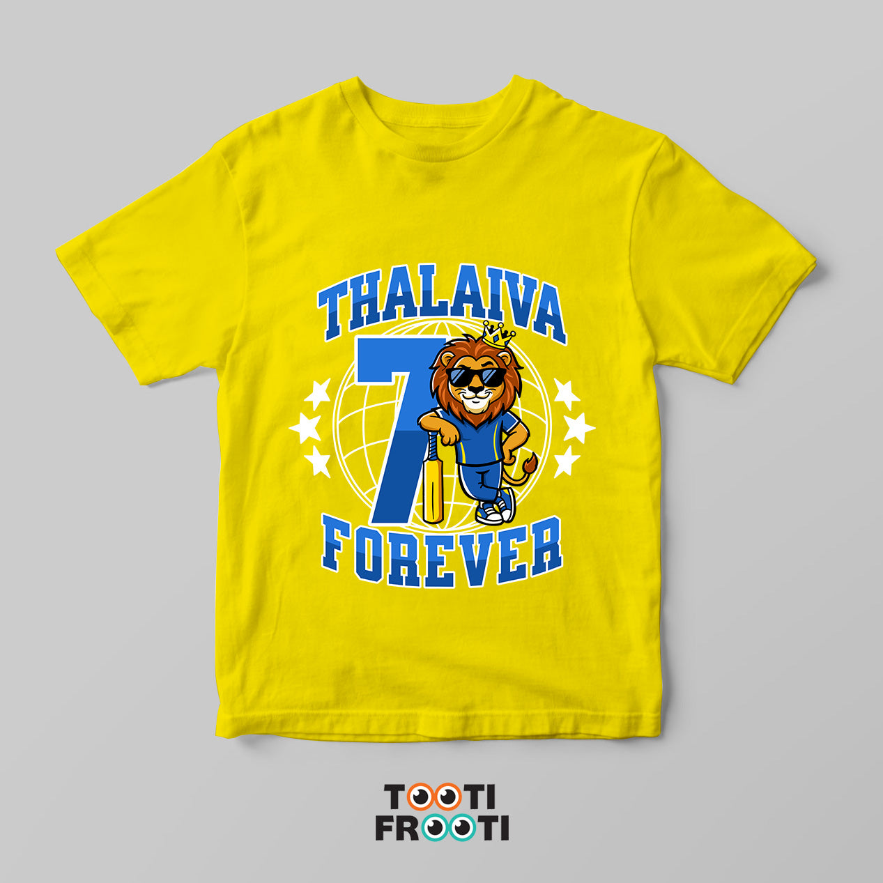 CSK Thalaiva Forever - Crew Neck T-Shirt