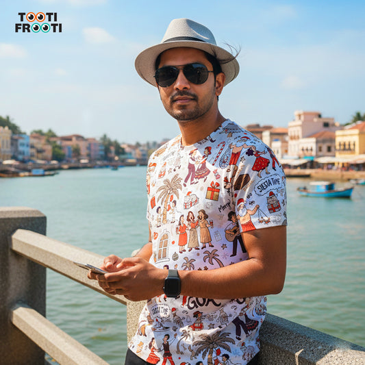 A Goan Christmas - Unisex AOP T-Shirt