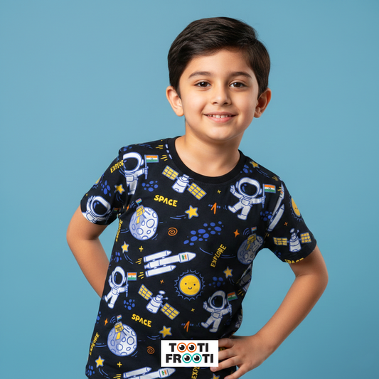 ISRO Space Explorer - Kids AOP T-Shirt