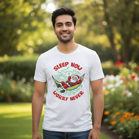 Sleep now, Worry Never - Unisex Classic Crew T-Shirt