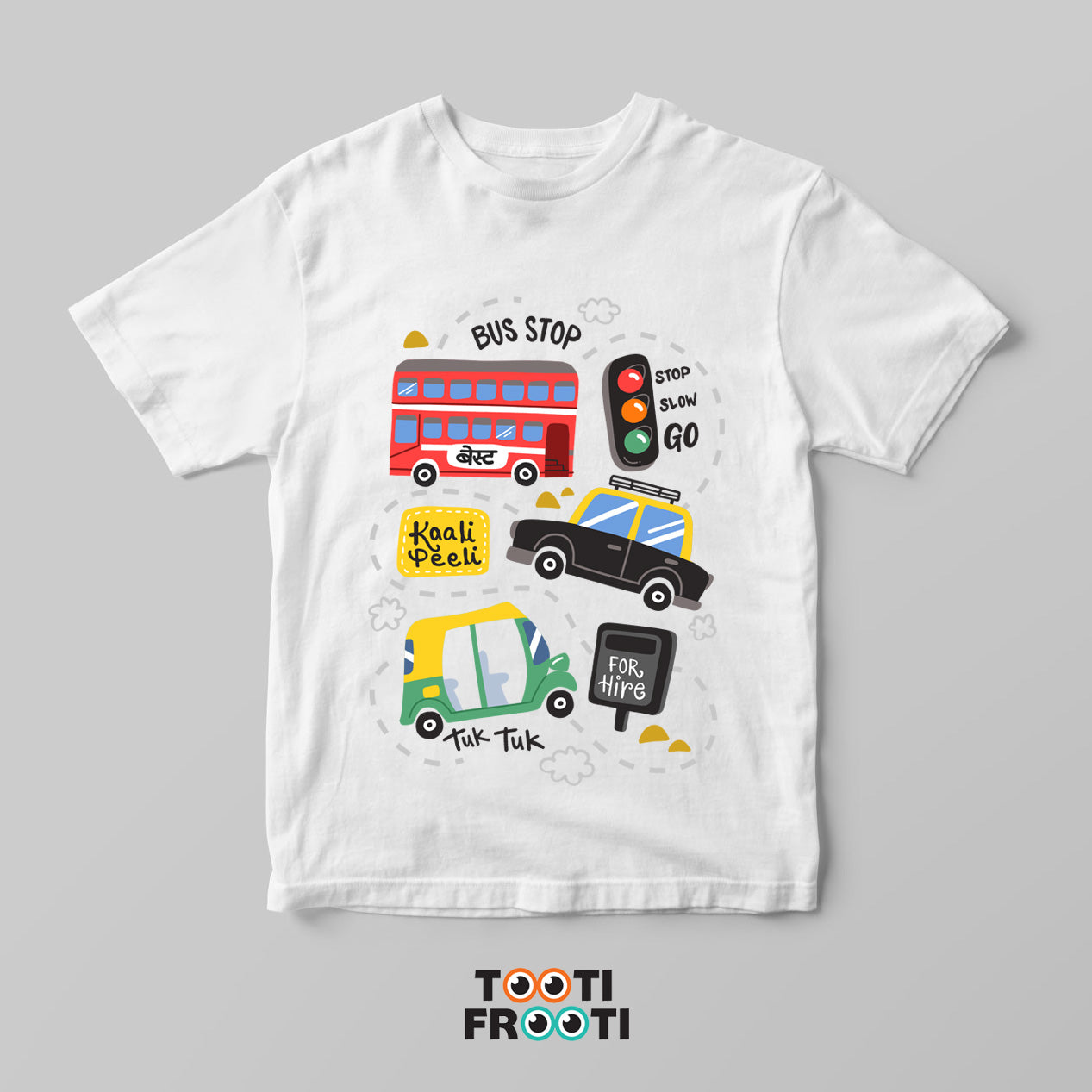 City Traveller - kids crew Neck T-Shirt