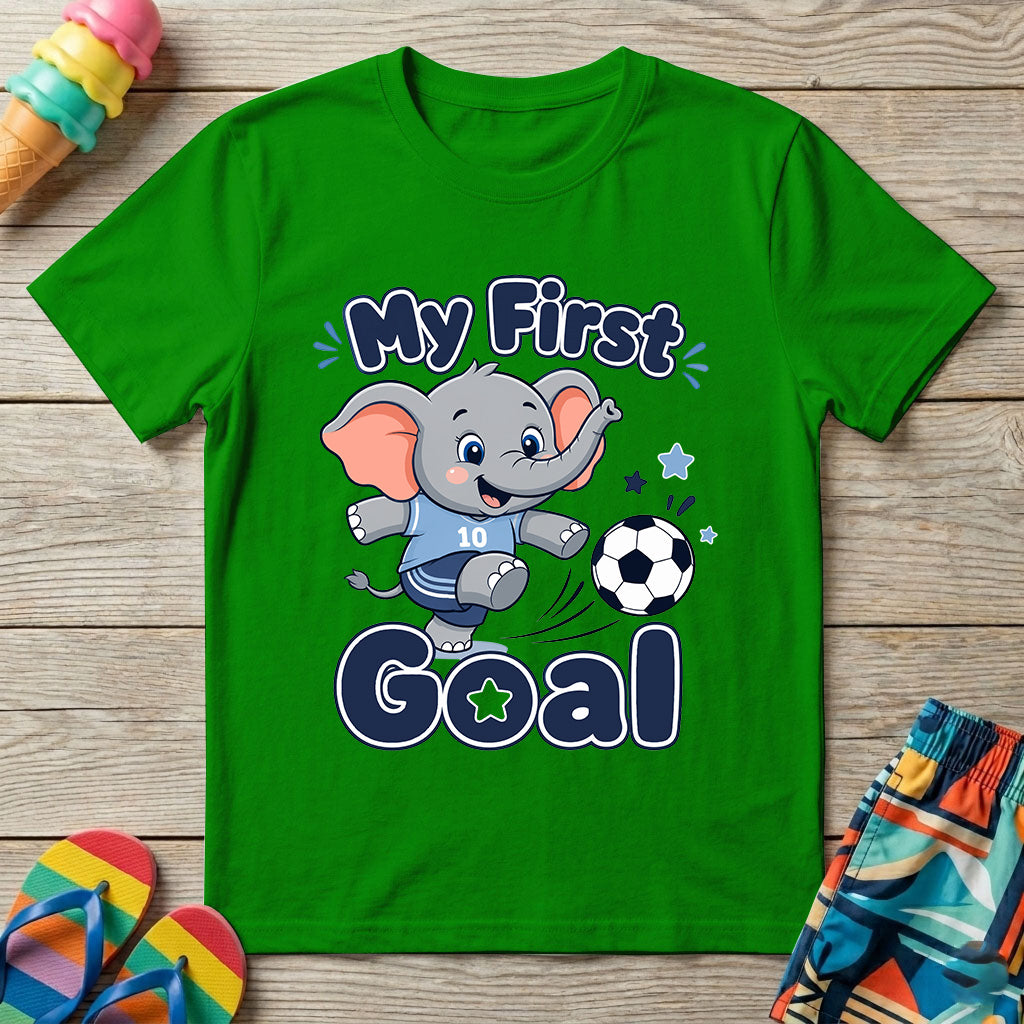 My First Goal - Kids Crew Neck T-Shirt