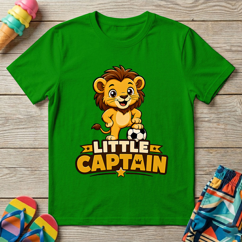 Little Captain - Kids Crew Neck T-Shirt