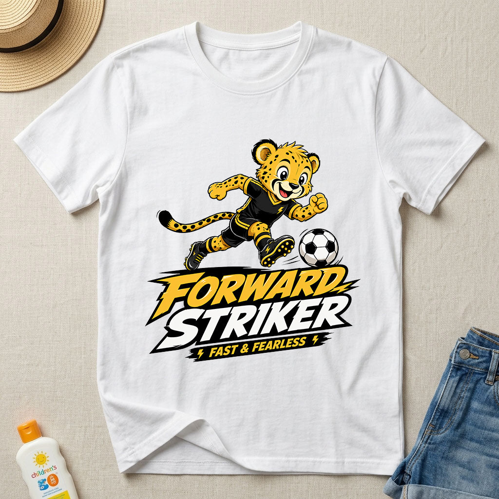 Forward Striker - Kids Crew Neck T-Shirt