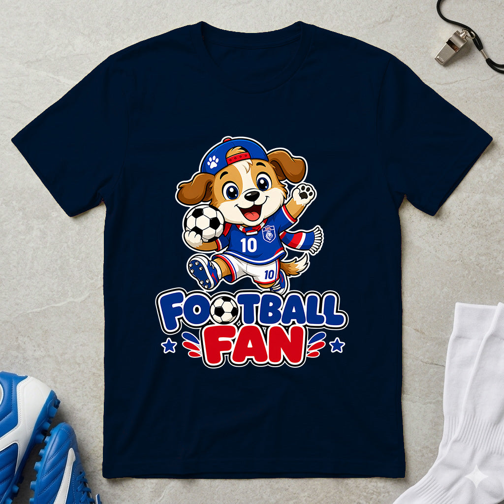 Football Fan - Kids Crew Neck T-Shirt