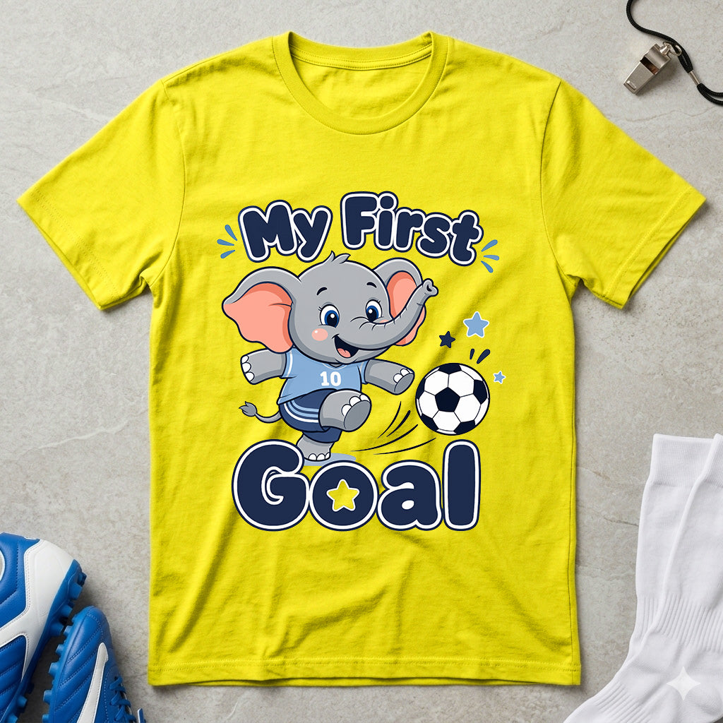 My First Goal - Kids Crew Neck T-Shirt