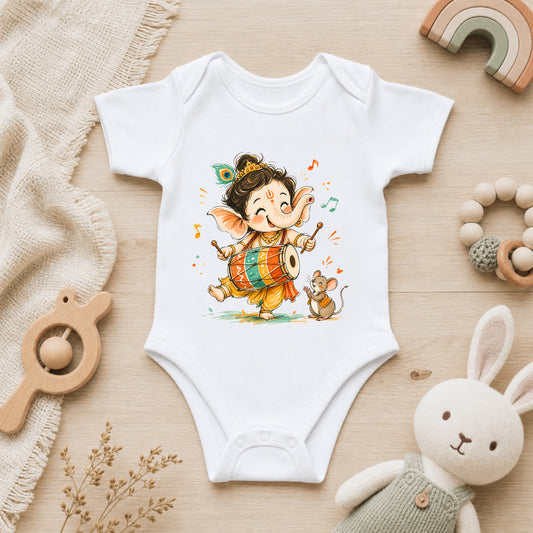 Ganesha Dhol 2 - Kids Rompers