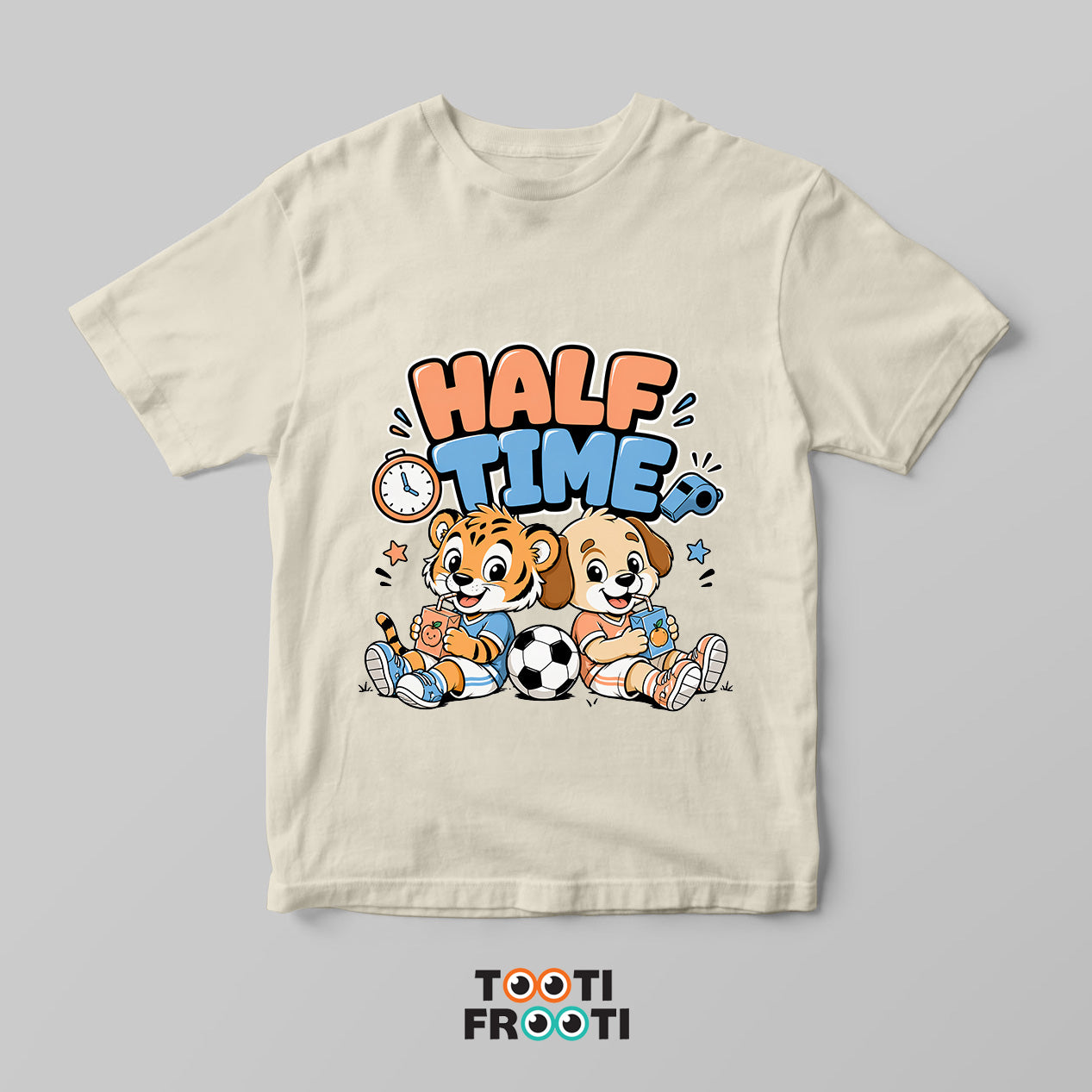 Half Time - Kids Crew Neck T-Shirt