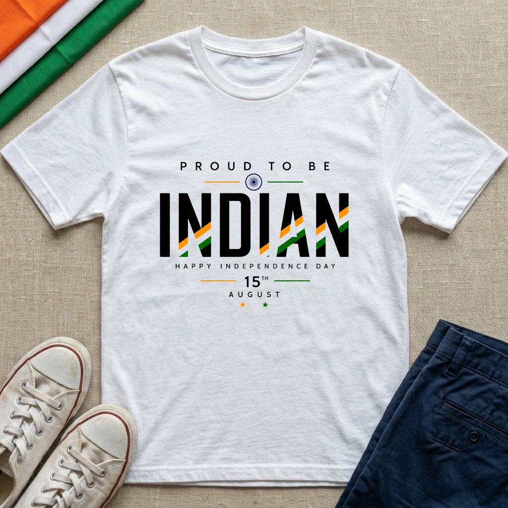 Proud to be Indian - Unisex Classic Crew T-Shirt