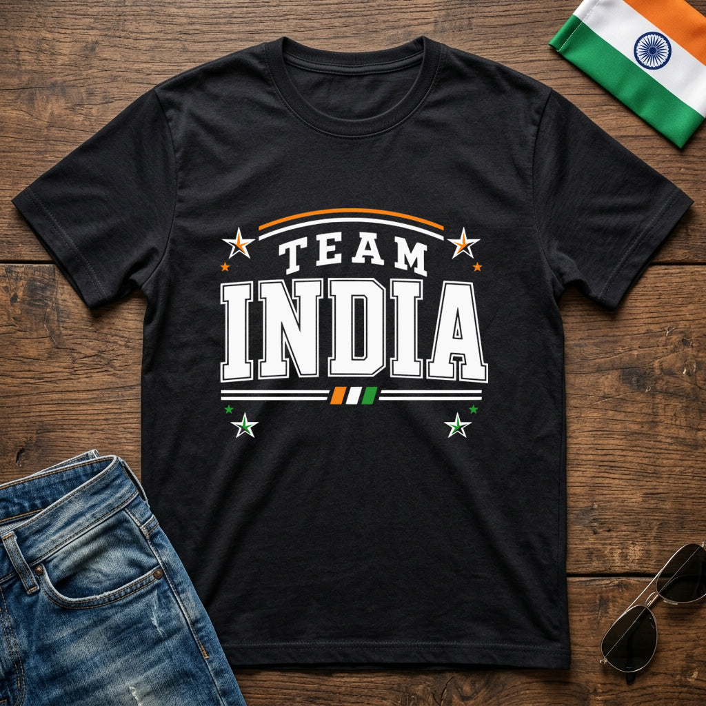 Team India Varsity - Unisex Classic Crew T-Shirt