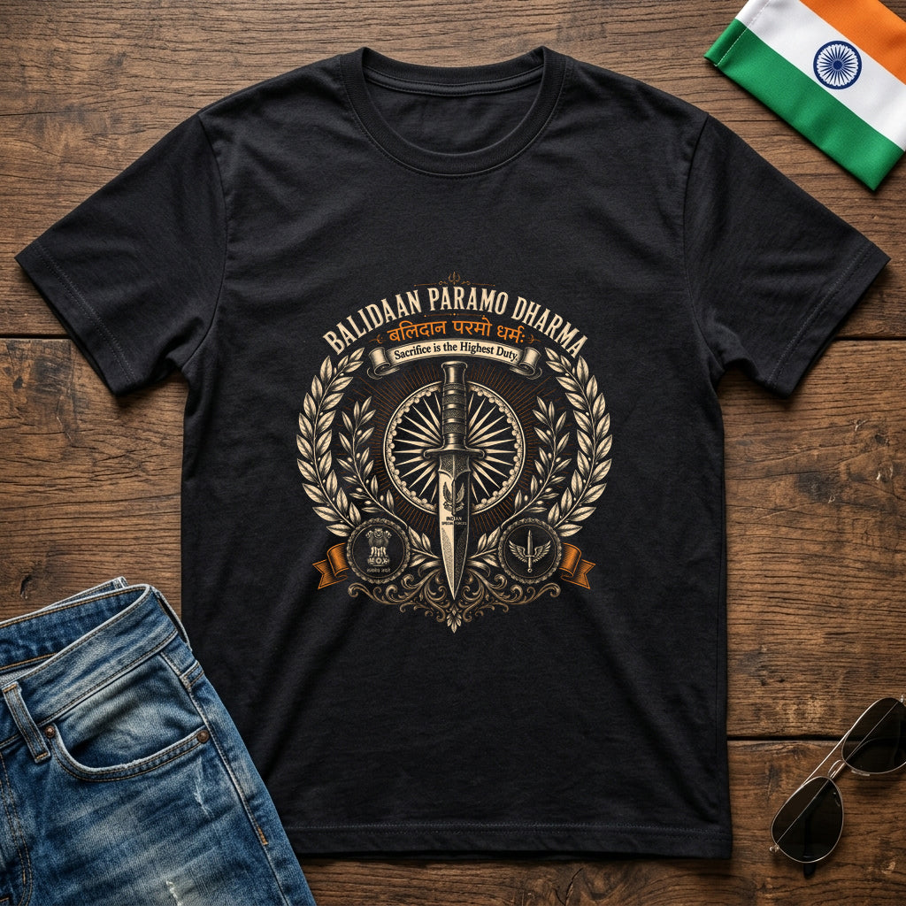 Balidaan Paramo Dharma - Unisex Classic Crew T-Shirt