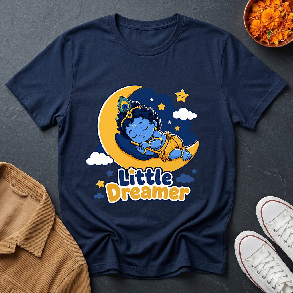 Little Dreamer - Kids Crew Neck T-Shirt
