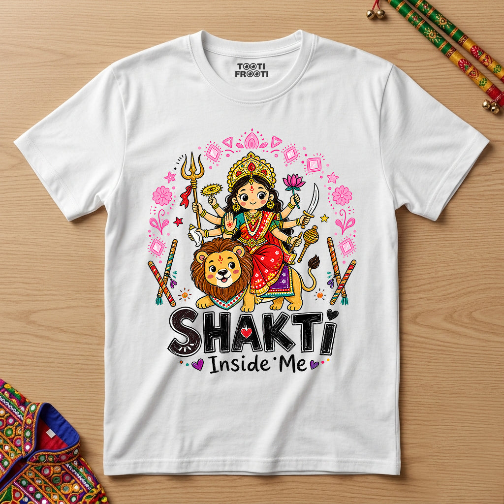 Shakti inside me - Crew Neck T-Shirt