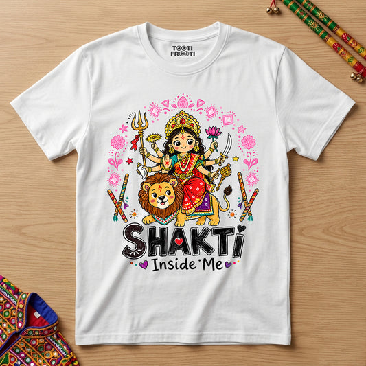 Shakti inside me - Crew Neck T-Shirt