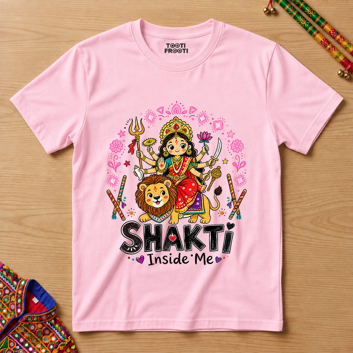 Shakti inside me - Crew Neck T-Shirt