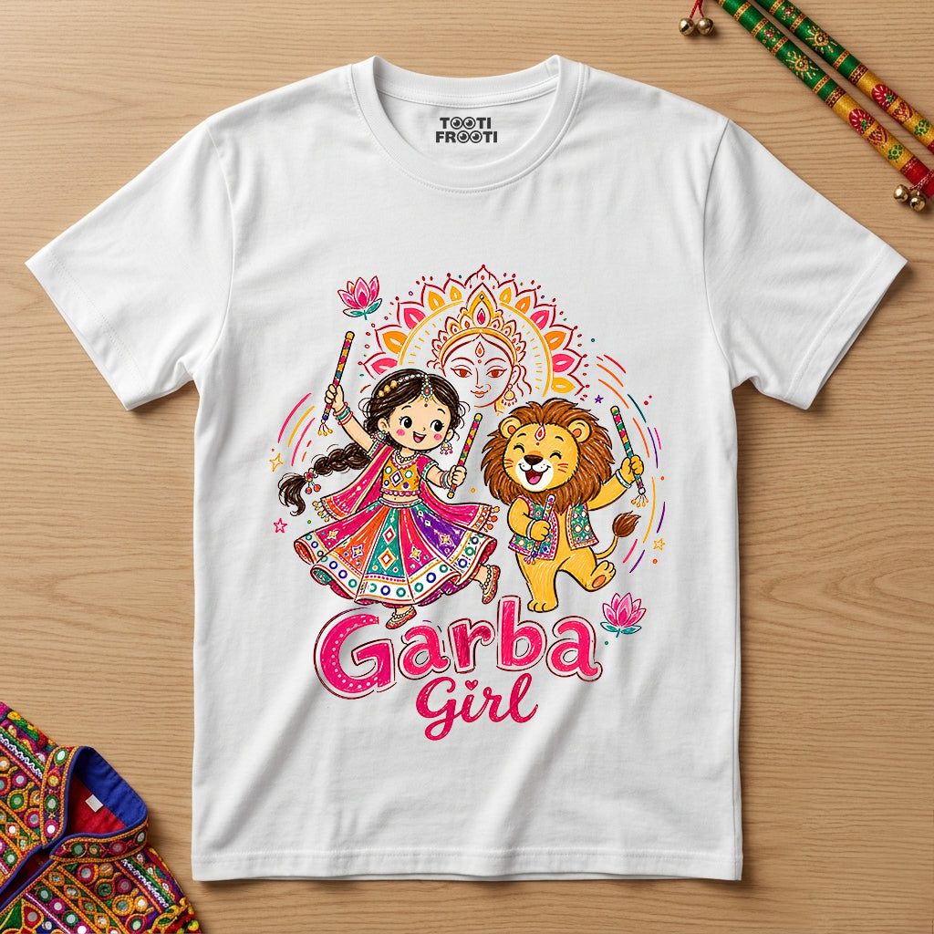 Garba Girl - Crew Neck T-Shirt