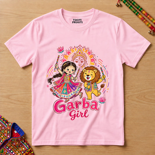 Garba Girl - Crew Neck T-Shirt