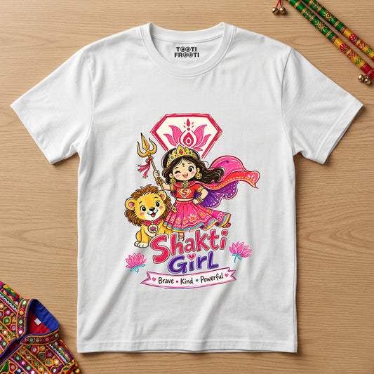 Shakti Girl - Crew Neck T-Shirt
