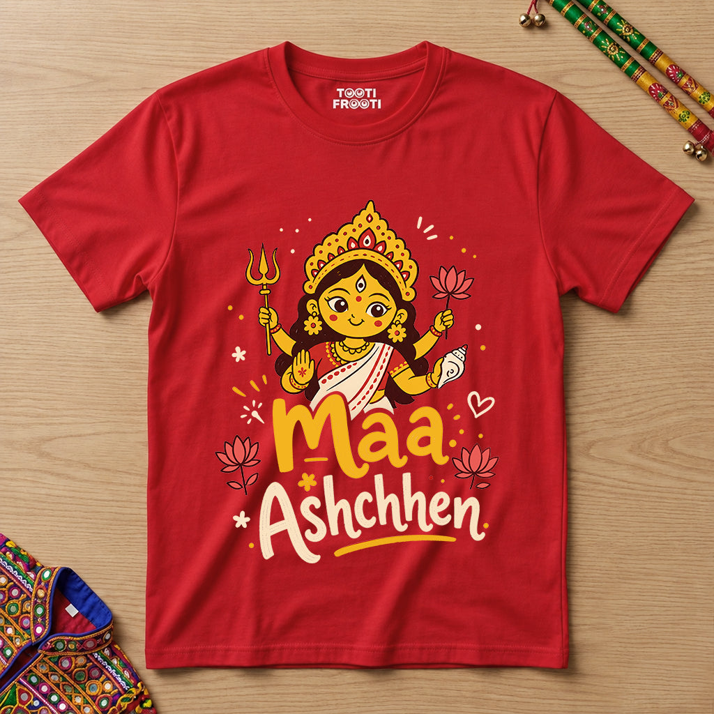 Maa Ashchhen - Crew Neck T-Shirt