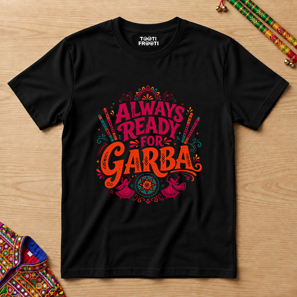 Always ready for Garba - Unisex Classic Crew T-Shirt