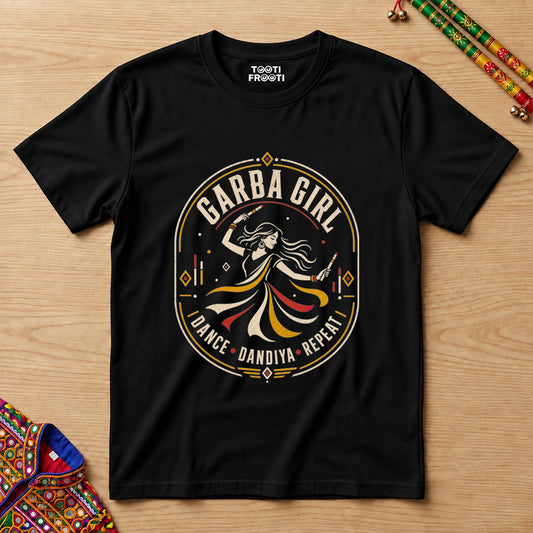 Garba Girl, Dance | Dandiya | Reapeat - Unisex Classic Crew T-Shirt