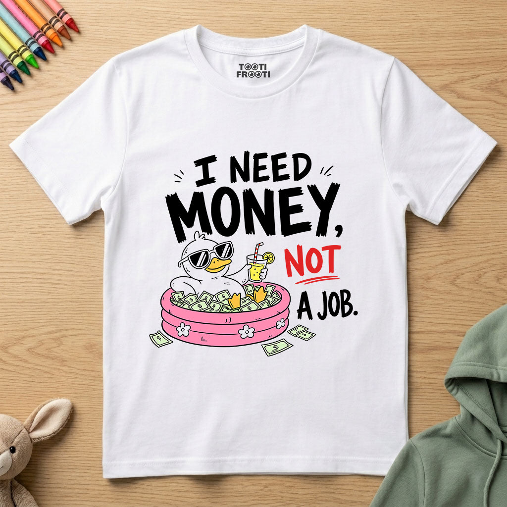 I need money, not a job - Unisex Classic Crew T-Shirt