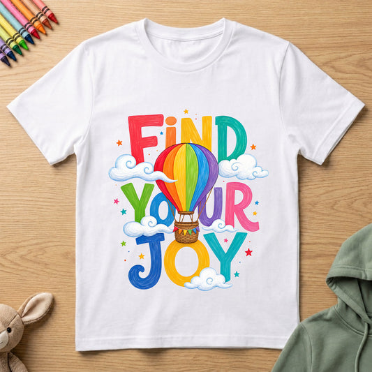 Find you Joy - Kids Crew Neck T-Shirt
