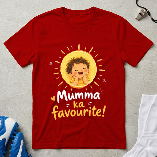 Mumma ka Favourite - Kids Crew Neck T-Shirt