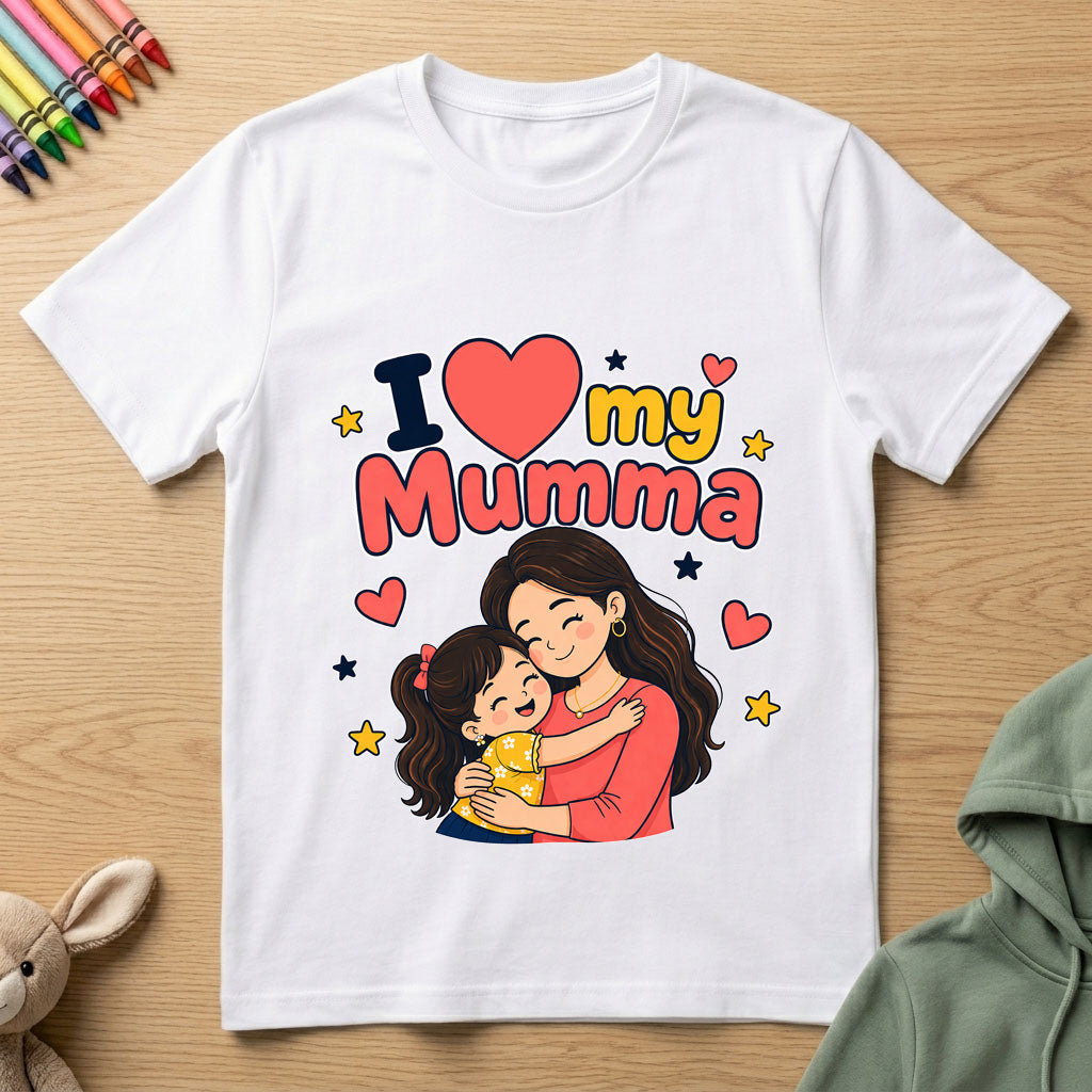I Love my Mumma - Kids Crew Neck T-Shirt