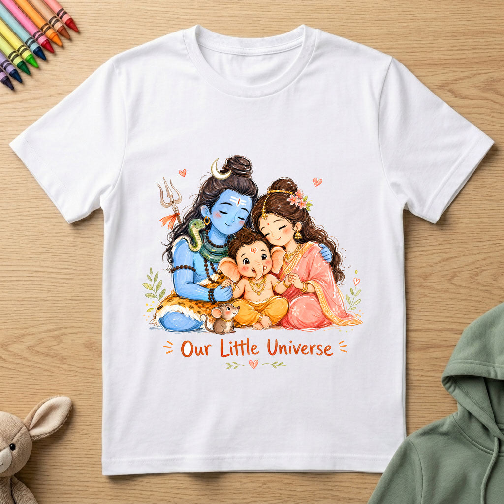 Our Little Universe - Kids Crew Neck T-Shirt