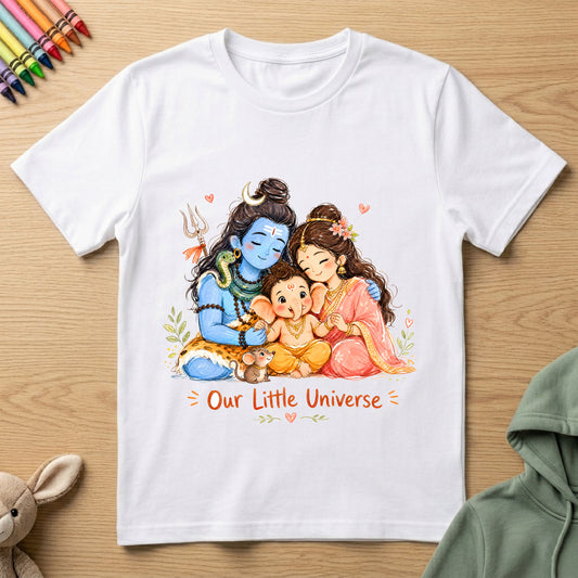 Our Little Universe - Kids Crew Neck T-Shirt