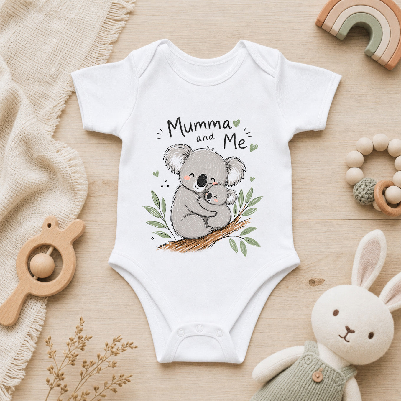 Mumma and Me Koala - Kids Rompers