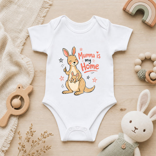 Mumma is my home - Kids Rompers
