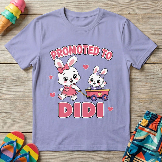 Promoted to Didi - Kids Crew Neck T-Shirt