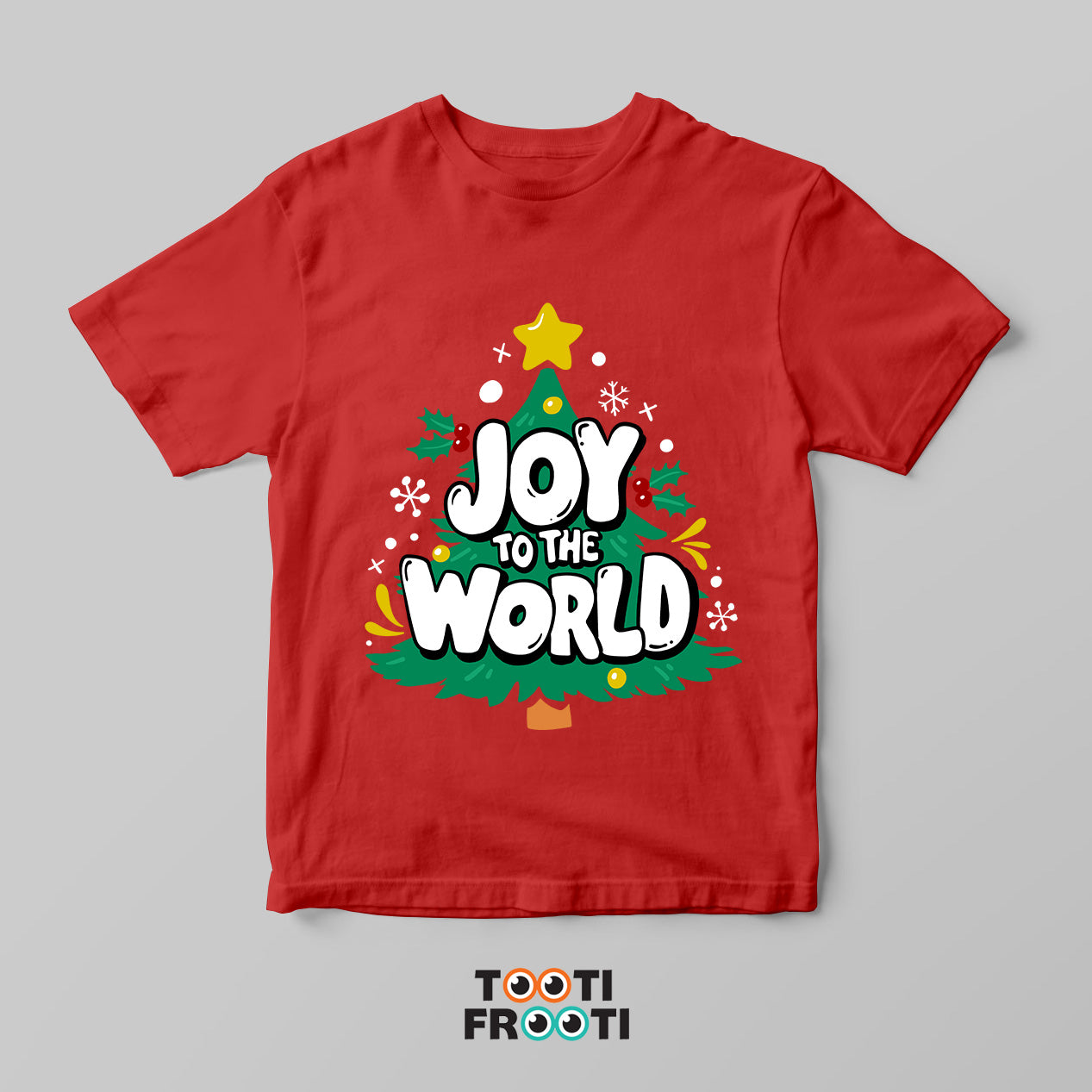 Joy to the World - kids Crew Neck T-Shirt