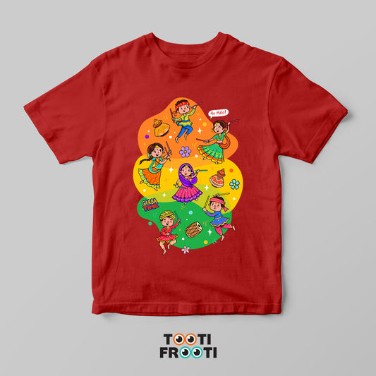 Garba Vibes - Unisex Crew Neck T-Shirt