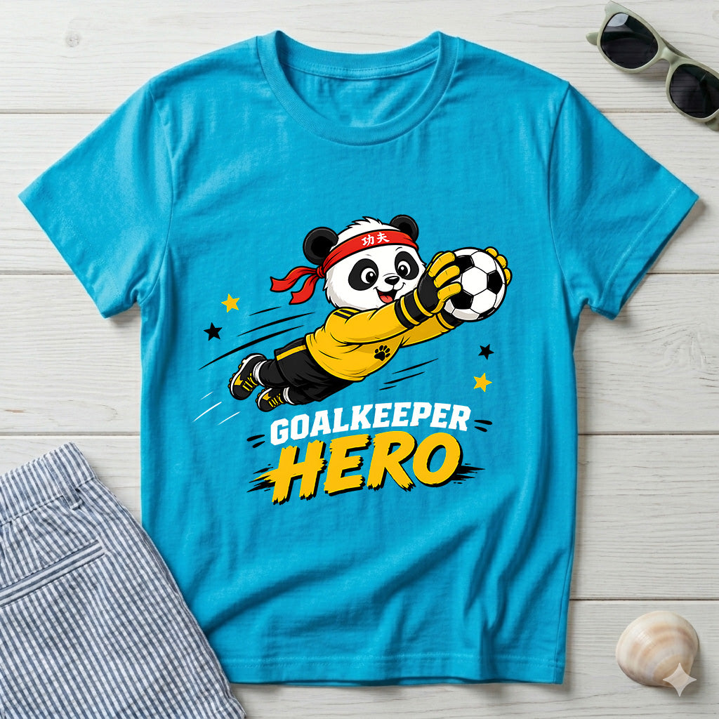 goalkeeper hero  - Kids Crew Neck T-Shirt