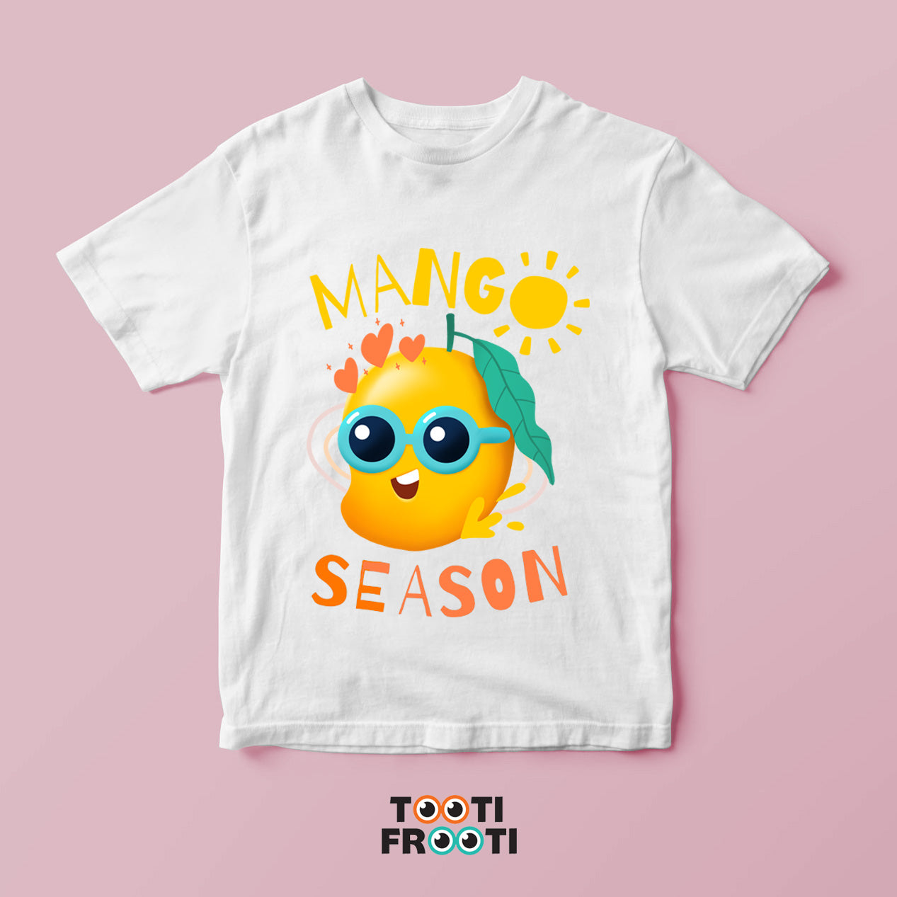 Mango Season - Kids Crew Neck T-Shirt