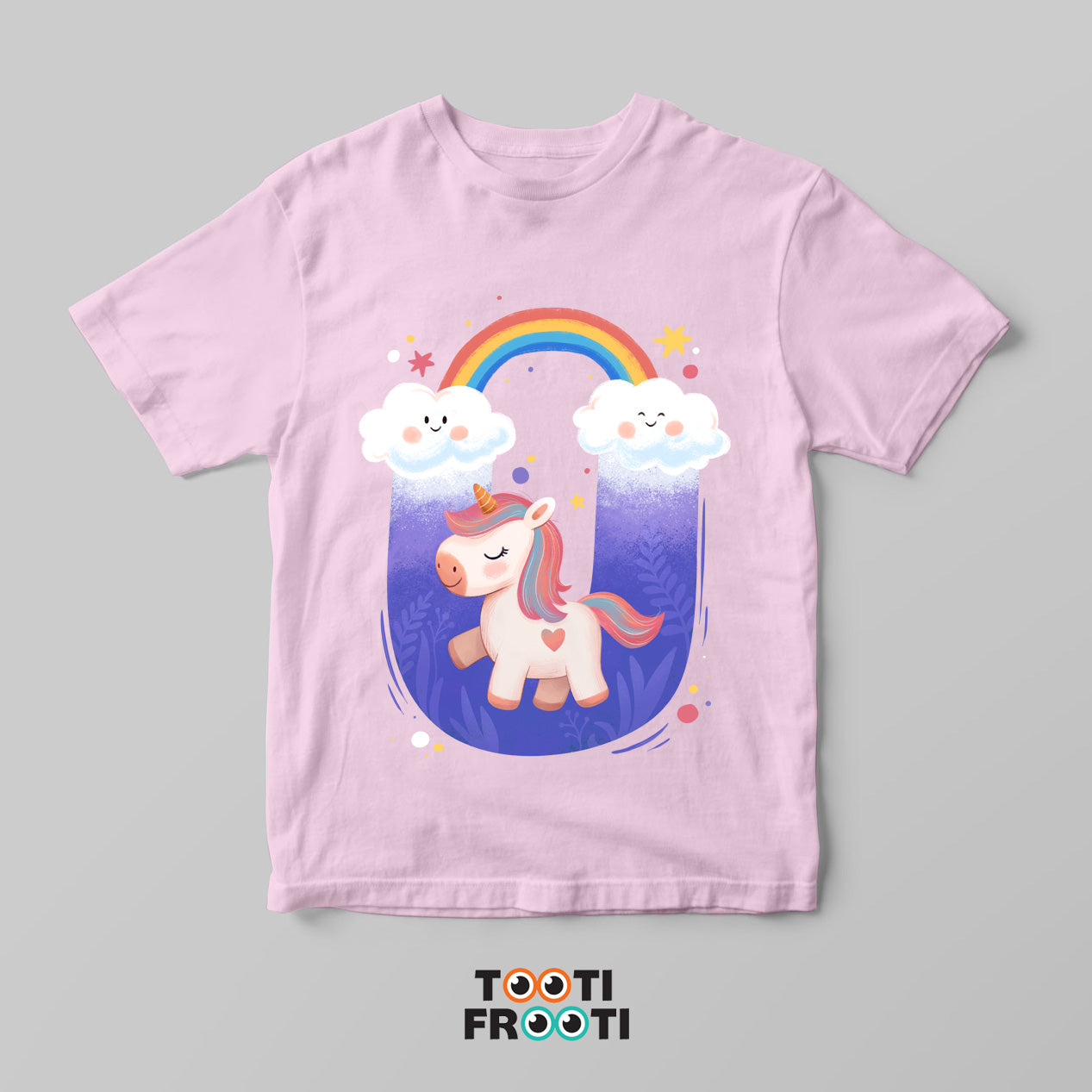 U for Unicorn - Kids Crew Neck T-Shirt