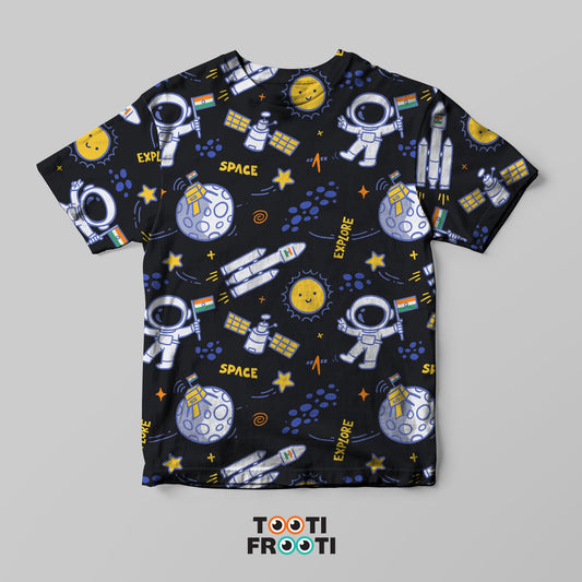 ISRO Space Explorer - Kids AOP T-Shirt