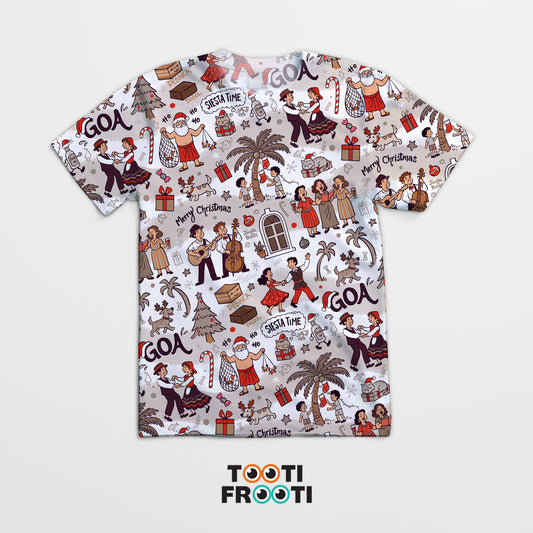 A Goan Christmas - Unisex AOP T-Shirt