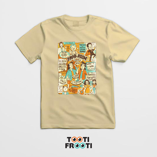 Andaz Apna Apna Doodle Retro - Unisex Classic Crew T-Shirt